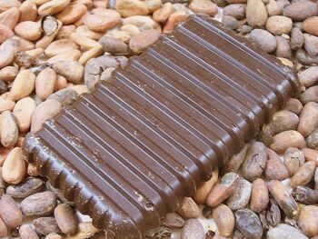 Tablette chocolat noir 67% cacao, BIO, 100g 3
