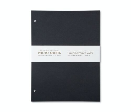 Recharge de 10 pages pour Album Photo - Taille L - Printworks