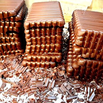 TABLETTE CHOCOLAT NOIR 87% cacao, BIO, 100g 3