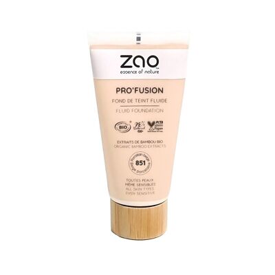 Testeur Fond de teint fluide Pro'Fusion ZAO *** Bio, Vegan, 100% naturel