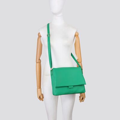 Vegan Leather Crossbody Bag # 3412