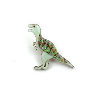 Badge Pin's Tyrannosaure T-Rex - Vert