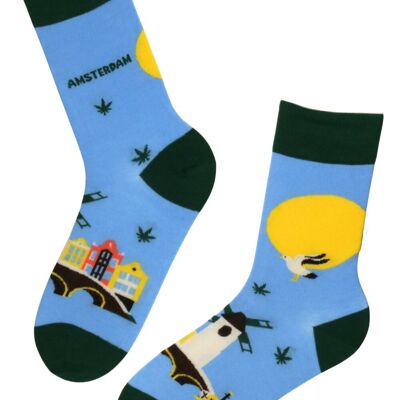 CITY SOCKS AMSTERDAM cotton socks