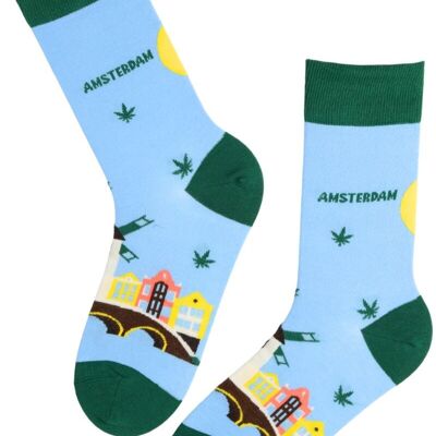 Chaussettes en coton CITY SOCKS AMSTERDAM