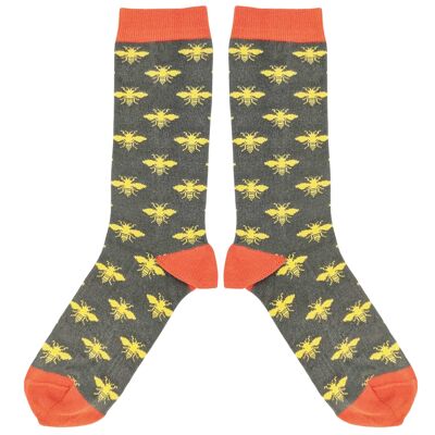 CALZINI ALLA CAVIGLIA - cotone - uomo - API - grigio - TAGLIA 3