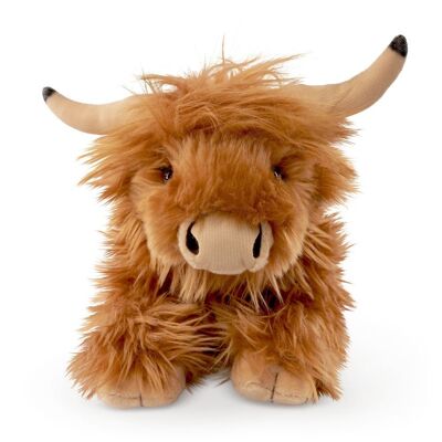 Peluche Vache Highland couchée | Living Nature