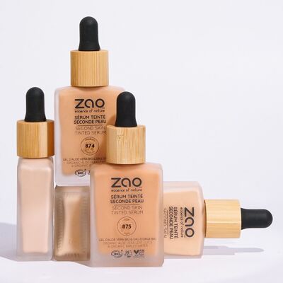 Sérum teinté seconde peau ZAO *** Bio, Vegan, 100% naturel