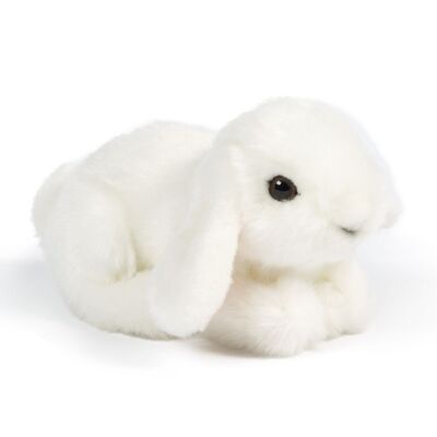 Peluche coniglio ariete bianco