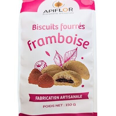 Sablés fourrés framboise, 150 g