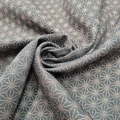 Japanese Fabric - Asanoha made in Japan 100% Cotton