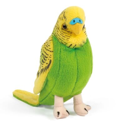 Yellow Parakeet Plush Toy with Sound