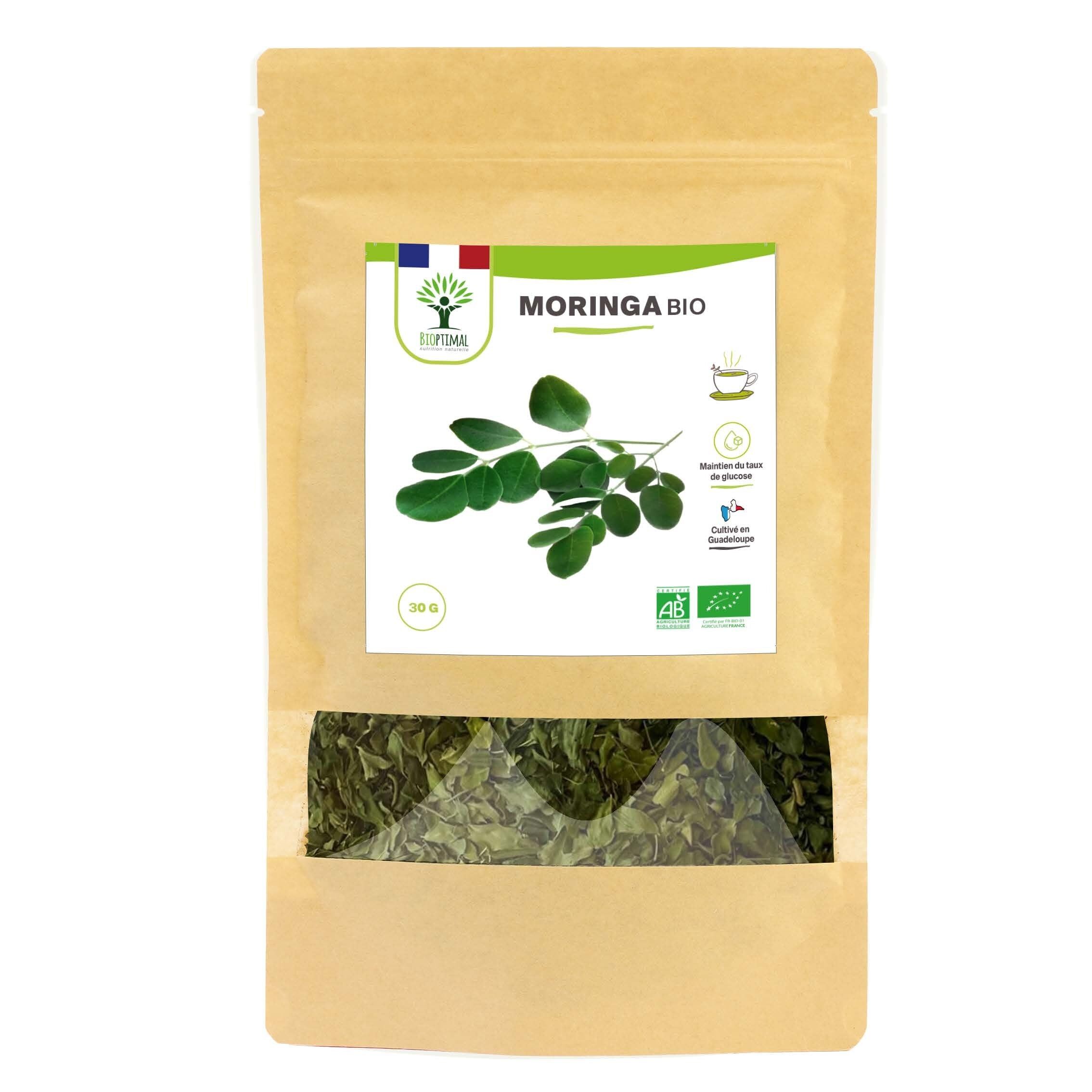 Foglie di Moringa Biologiche - Bioptimal