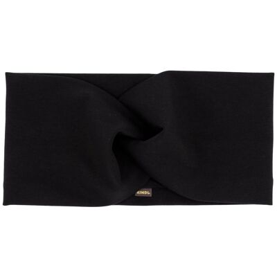 Bandeau Bandeau Noir Coton Bio