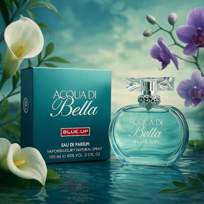 BLUE UP ACQUA DI BELLA – Eau de parfum for women 100 ml | Aquatic floral inspiration