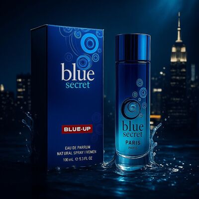 BLUE UP BLUE SECRET WOMEN – Eau de parfum for women 100 ml | Sweet, oriental floral inspiration