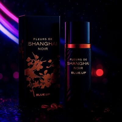 BLUE UP FLEUR DE SHANGHAI NOIR WOMEN – Women's Eau de Parfum 100 ml | Oriental floral inspiration and