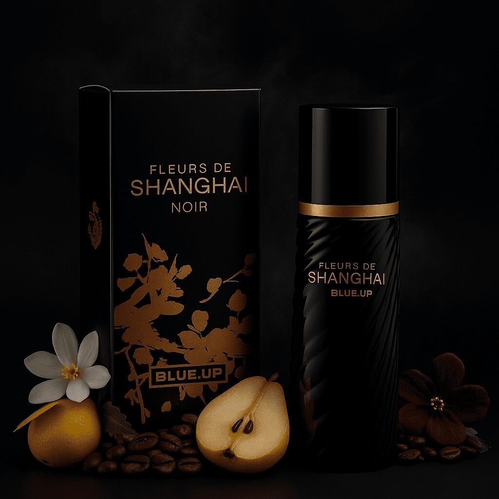 BLUE UP FLEUR DE SHANGHAI NOIR WOMEN – Eau de parfum femme 100 ml | Inspiration orientale florale et