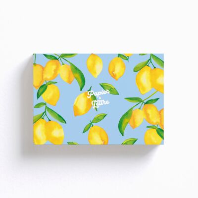 Quartier Libre Lemon Writing Paper Set