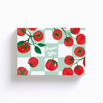 Free Quarter Tomato Writing Paper Box