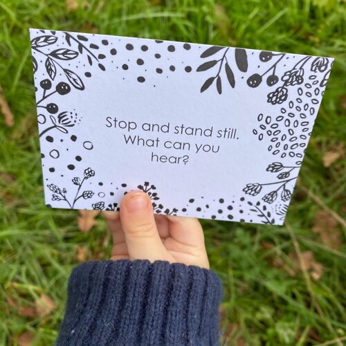 Mindful Nature Walk Cards