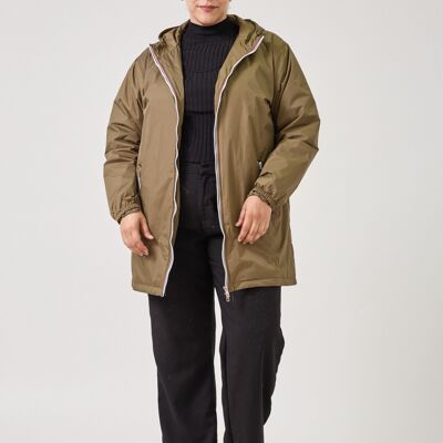 3139L - Veste déperlante mi-longue ouaté