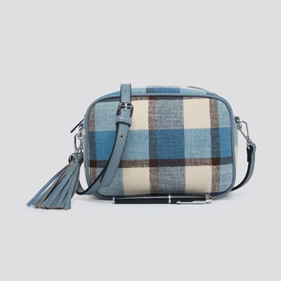 Bolsa para cámara de tela escocesa n.° 3180