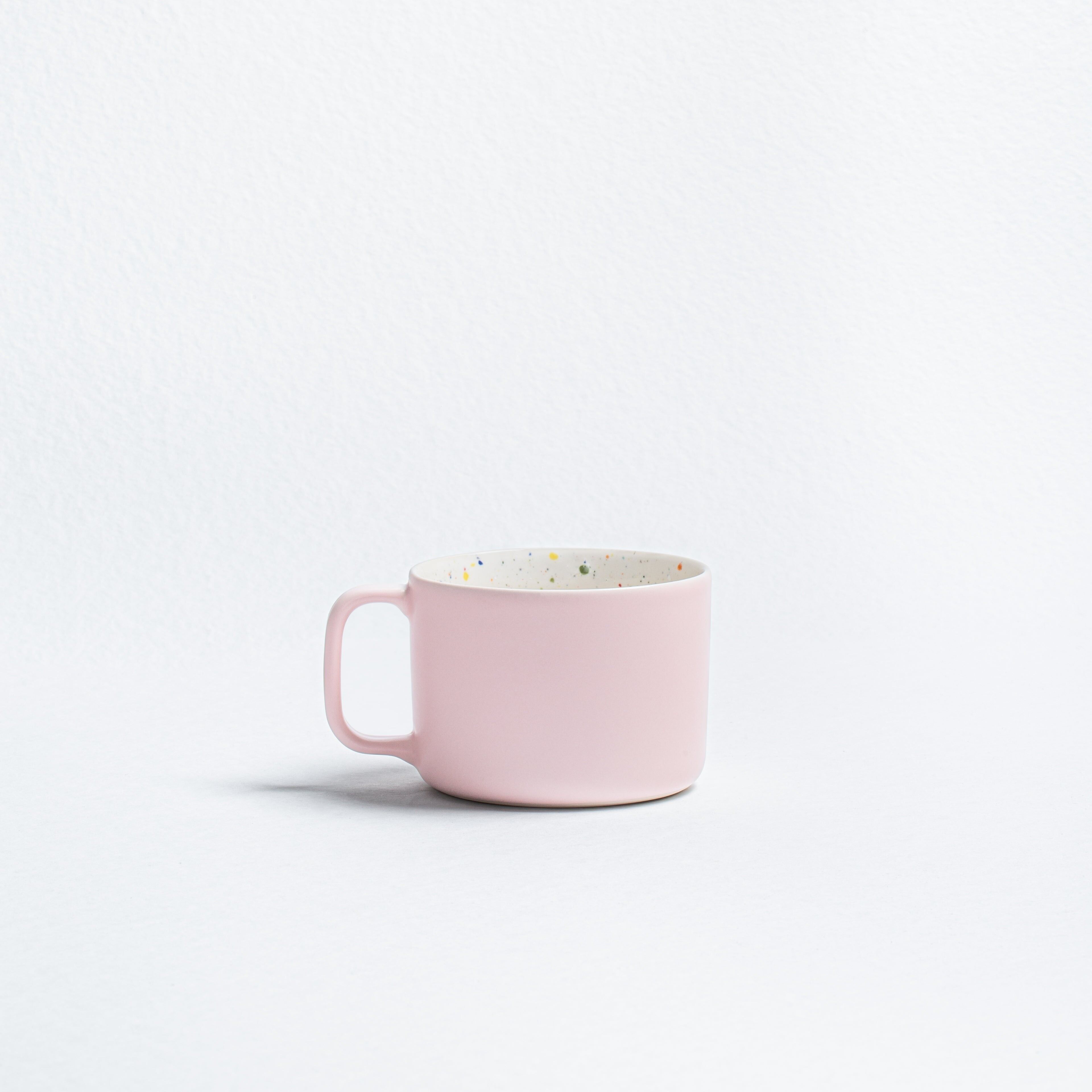 Breeze Party In Stoneware Mug 240ml Pink