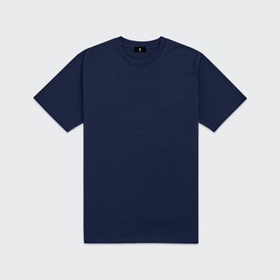 Le T-shirt recyclé et naturel - Bleu marine
