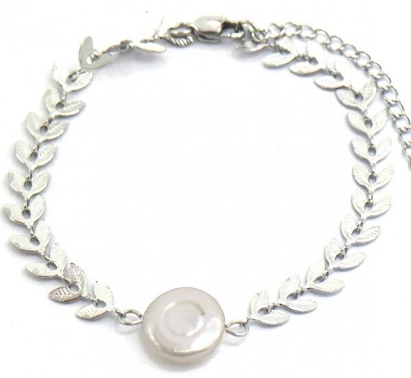 D-E14.2 B031-084S S.Bracciale in acciaio perla