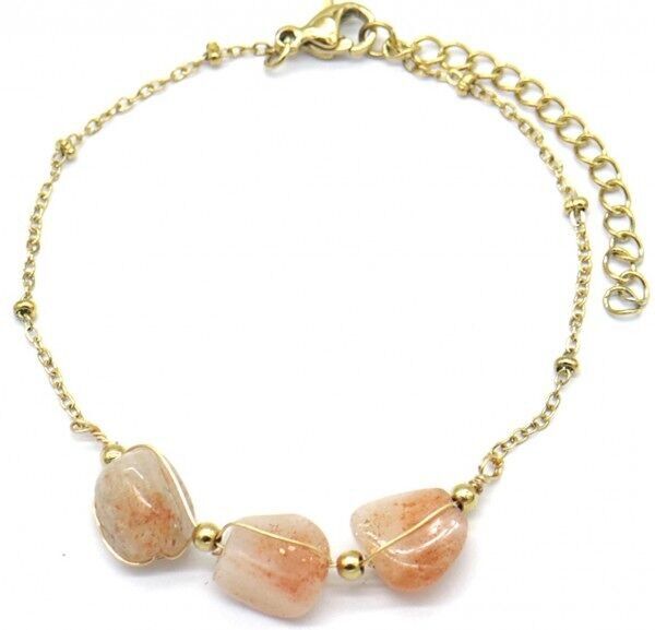 D-A21.2 B031-064G S.Bracciale in acciaio con pietre