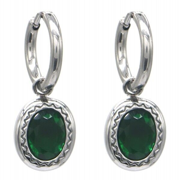 D-E20.2 E2238-058S. S.Orecchini in acciaio da 12 mm, ovali da 12 mm