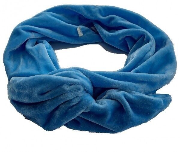 B-A26.1 Fascia per capelli in velluto blu