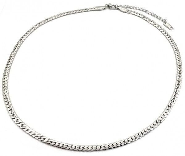 La-C6.3 N042-040S S.Collana in acciaio con catena da 4 mm