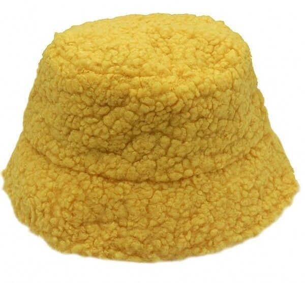 H-D26.1 HAT040-020 Cappello da pescatore Teddy Giallo