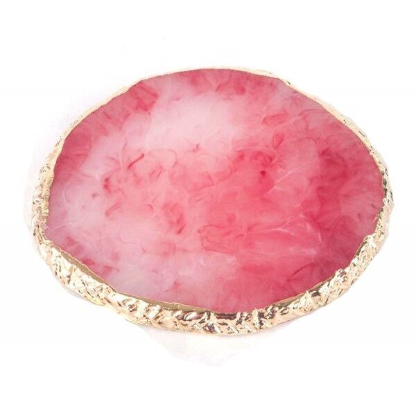 S-E3.3 WA0000 Piatto espositivo in resina 9 cm rosa