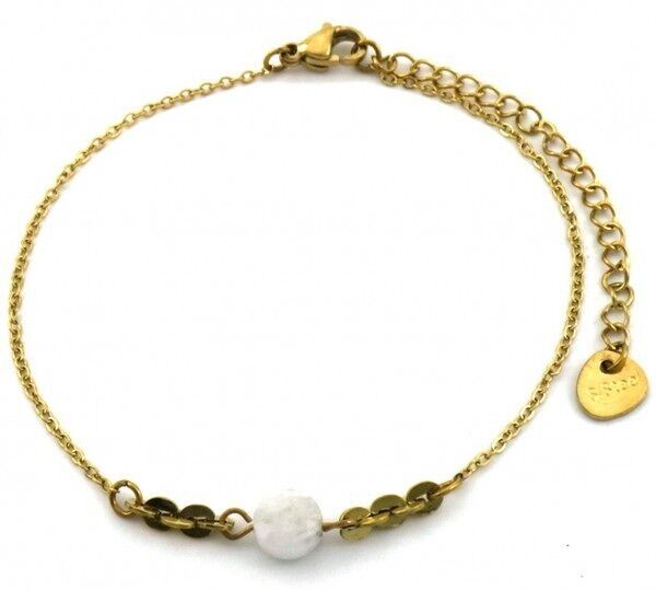 H-E4.5 B2275-018G S. Bracciale in acciaio Stone