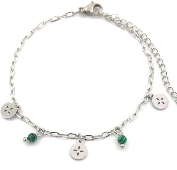 G-F16.3 B2275-016S S.Ciondoli per bracciale in acciaio