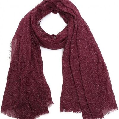 X-L3.2 SCARF405-442 N.11 Sciarpa Glitters 180x90cm Viola