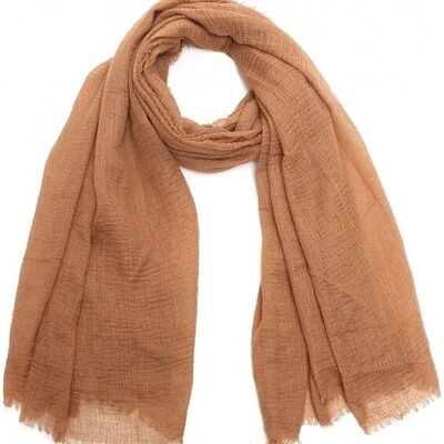 X-K5.2 SCARF405-442 N.20 Sciarpe Glitter 180x90cm Marrone