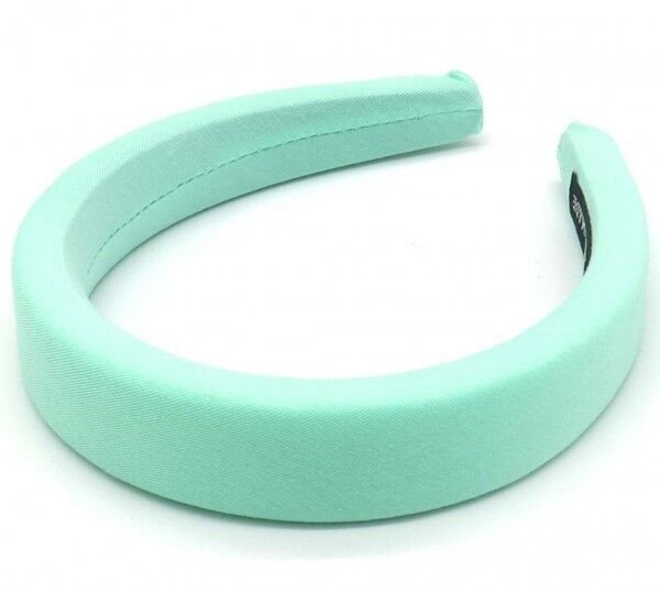 I-D26.1 H061-001 Fascia per capelli 3 cm Verde menta