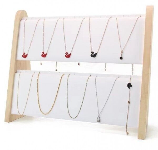 Z-C1.2 PK424-177 Espositore per gioielli di lusso 40x33x11cm Bianco