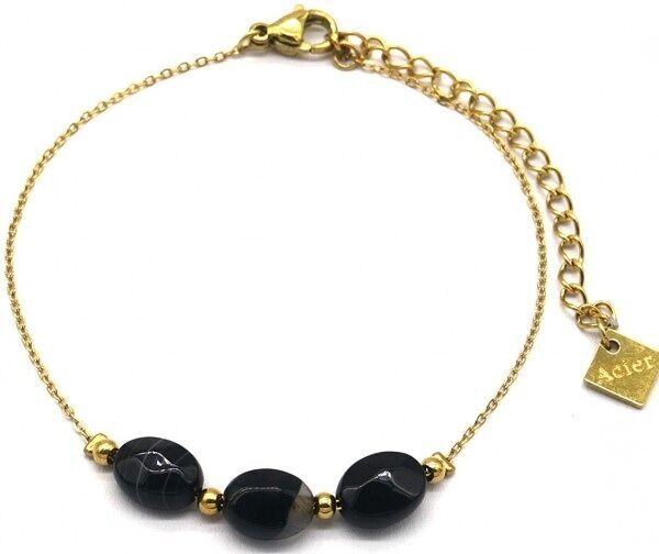 D-C20.5 B623-001G S.Bracciale in acciaio Agata