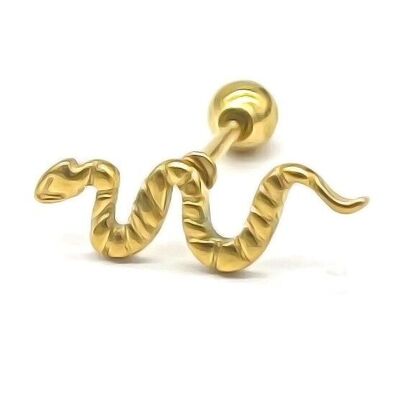 C-A19.1E620-002G S.Piercing de oreja de acero 316L de 8 mm