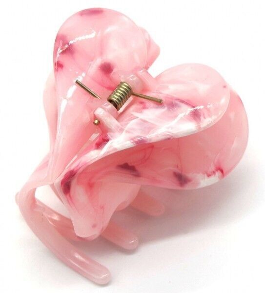 X-F6.2 H001-004 N.1 Artiglio per capelli 6 cm Rosa