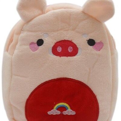 I-C1.1 BAG601-002B Mini Backpack 16.5x14x4cm Pig