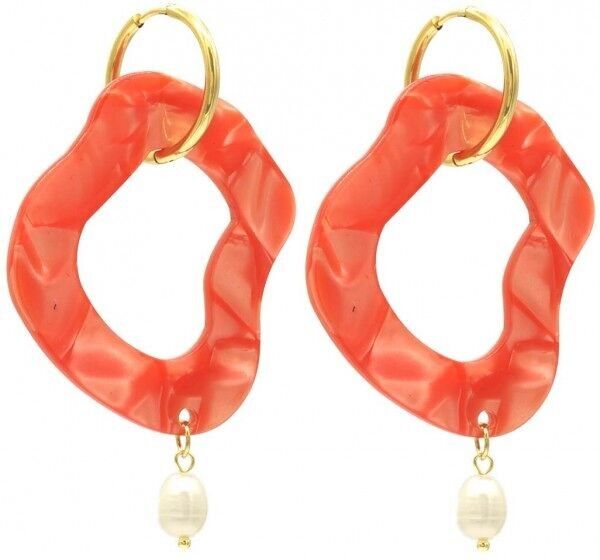 F-B20.5 E221-528 N. 2 S.Orecchini in acciaio 6cm