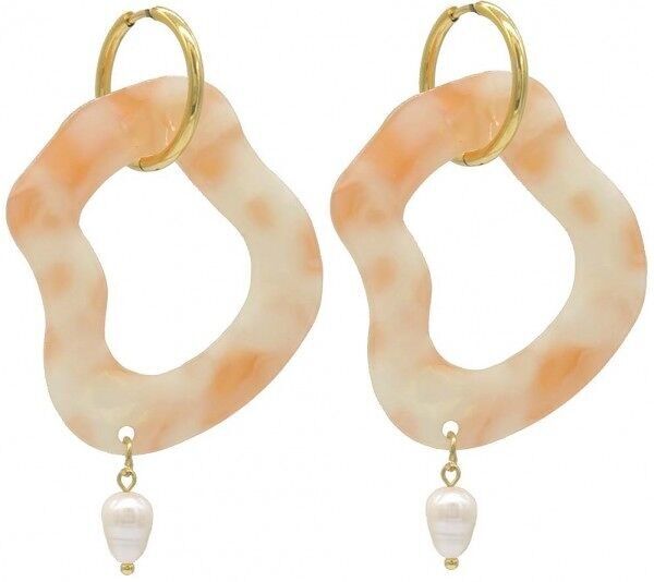 F-C18.5 E221-528 N. 8 anniOrecchini in acciaio 6cm