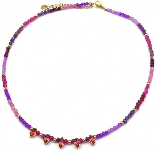 F-B22.3 N221-330 N. 1 S.Collana in acciaio 43-48cm