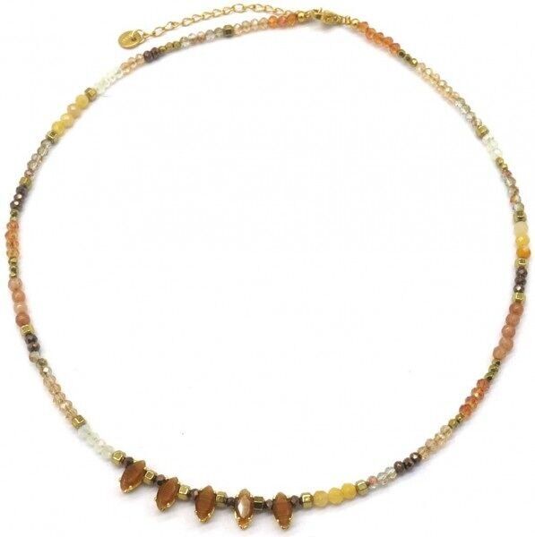 F-A21.3 N221-330 N. 6 S.Collana in acciaio 43-48cm