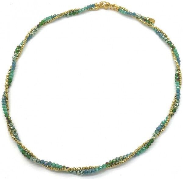 I-E8.3 N221-322 N.4 S.Collana in acciaio 39-45cm